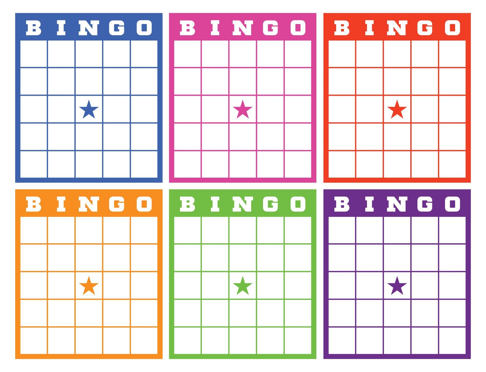 10 Best Free Printable Bingo Template Artofit