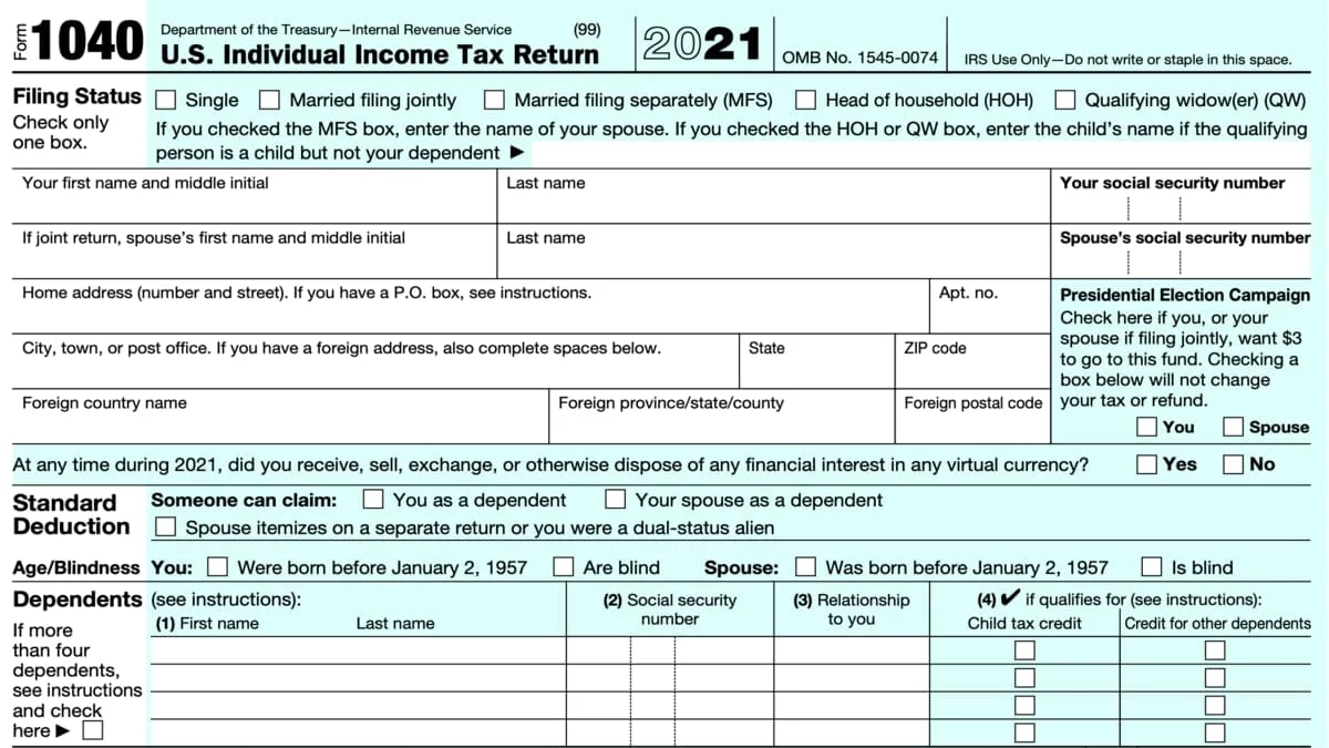 1040 Ez Form 2023 Free Printable Forms Free Online