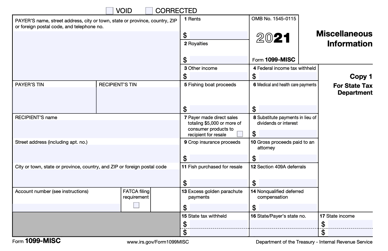 1099 Form Fillable Pdf Printable Forms Free Online