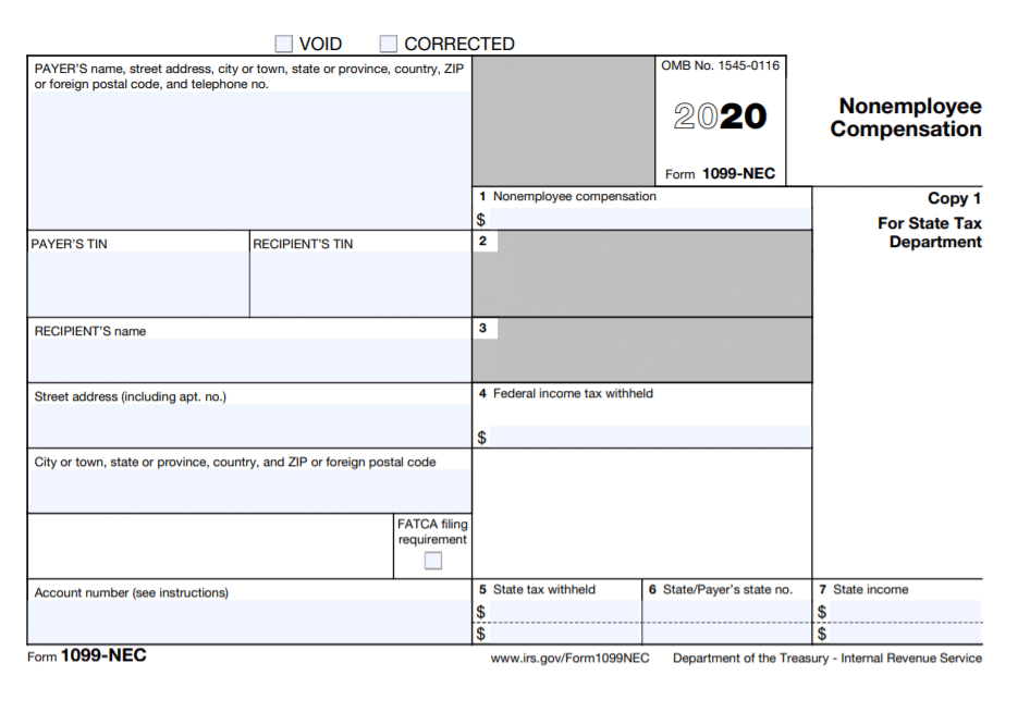 1099 Nec Form 2024 Printable Bobby Christa