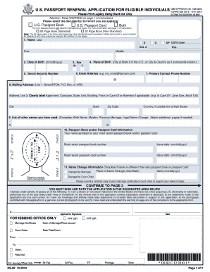 18 Printable Form Ds 82 Templates Fillable Samples In PDF Word To 