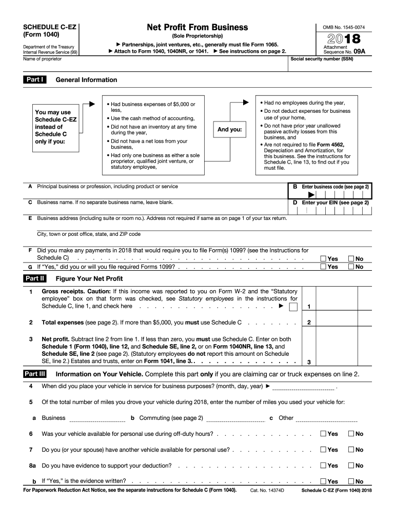 2024 Form 1040 Schedule C Instructions Printable Lara Sharai