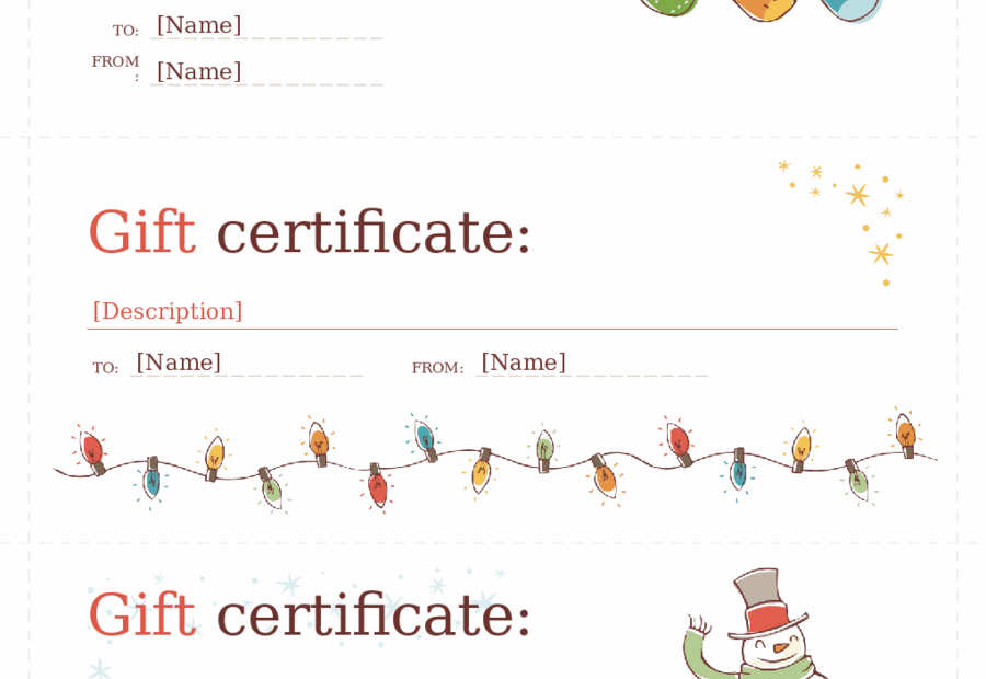 2024 Gift Certificate Form Fillable Printable PDF Forms Handypdf