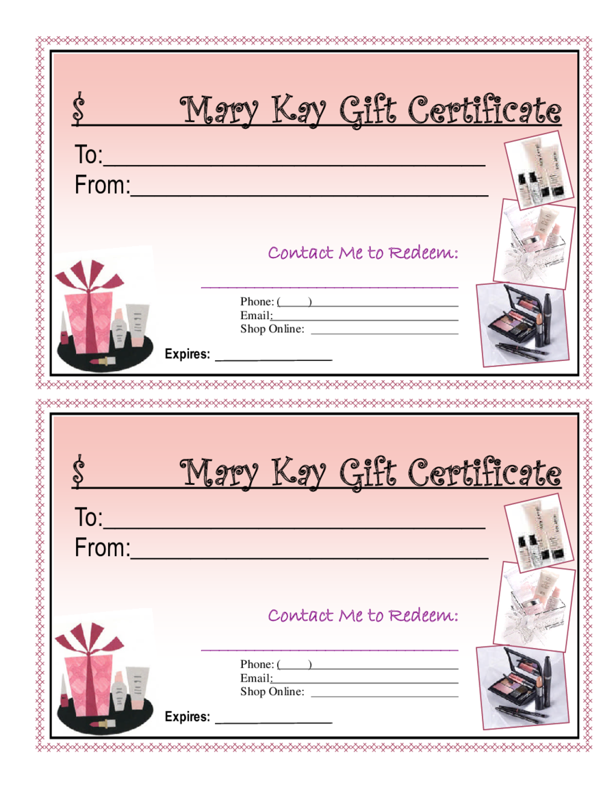 2025 Gift Certificate Form Fillable Printable PDF Forms Handypdf