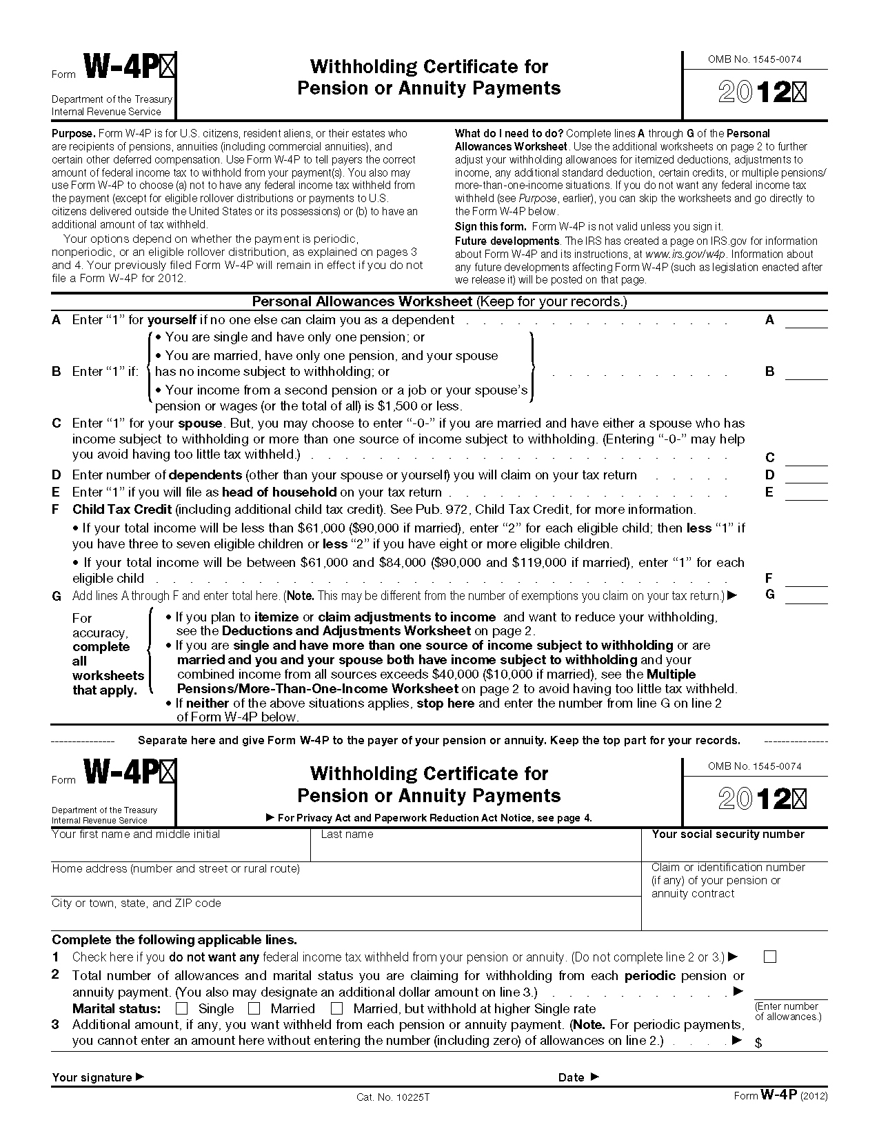 2025 W 4 Form Printable Thelma D Laney