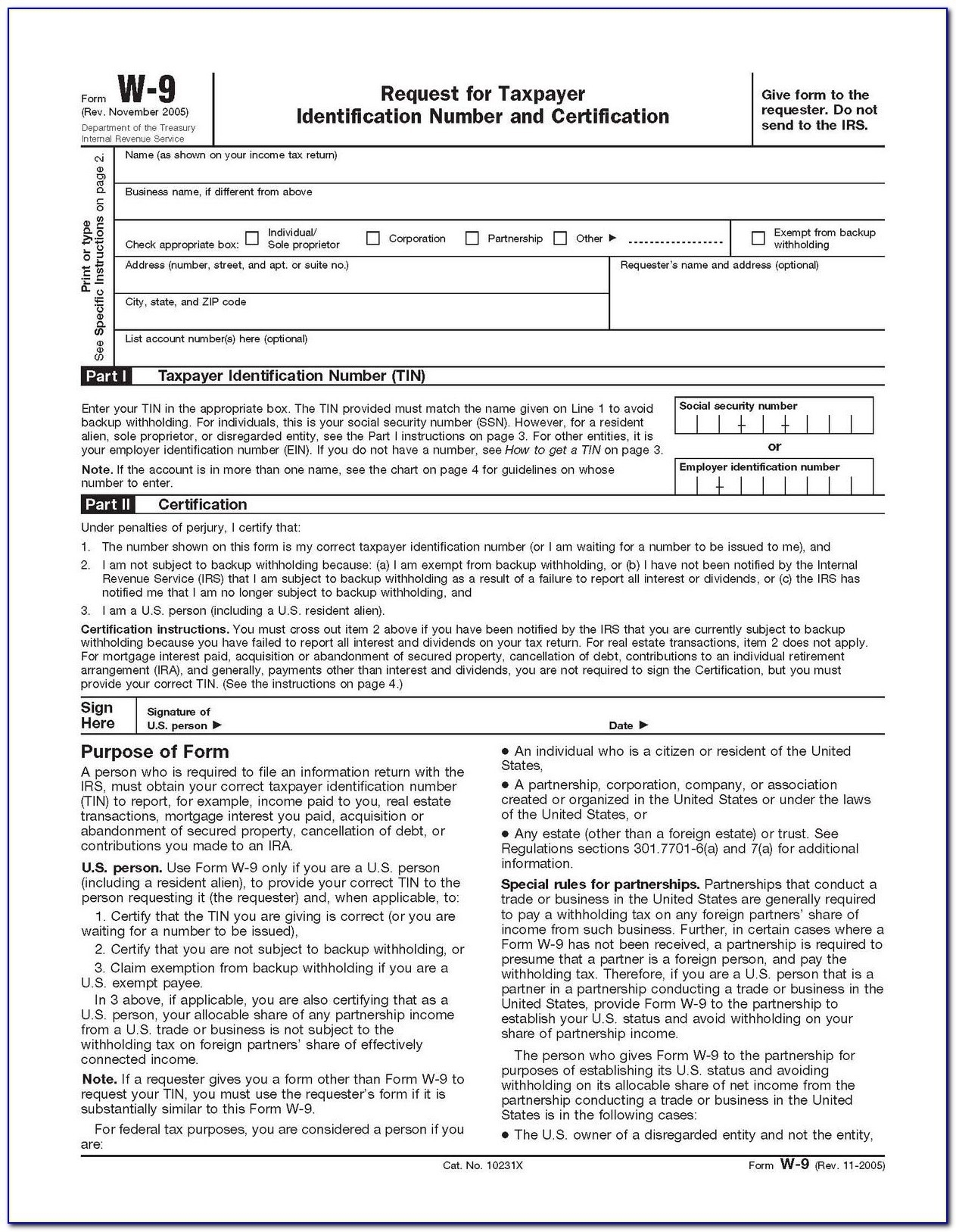 2025 W 9 Printable Ronny C Campbell