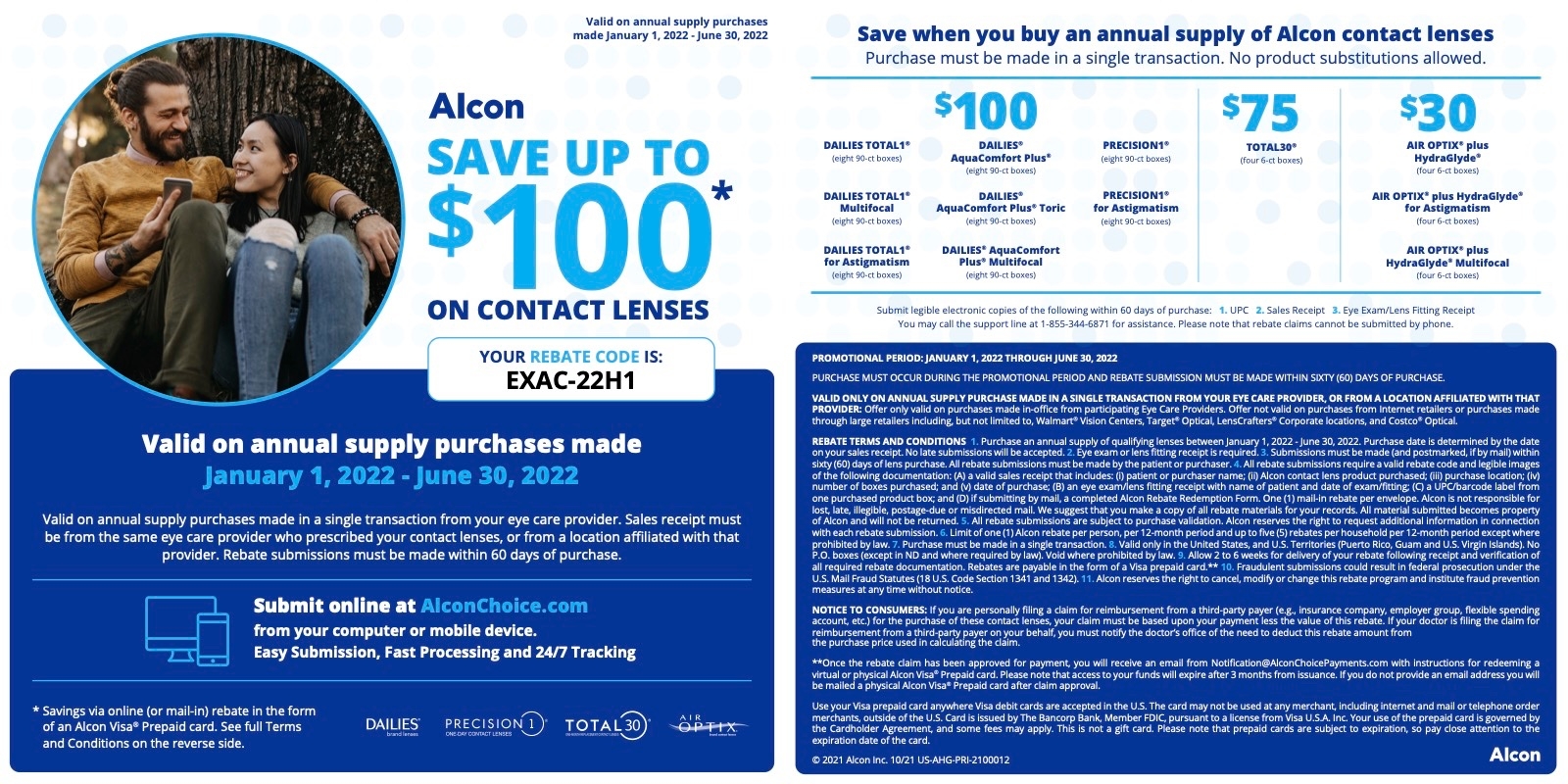 Alcon Rebate 2024 Emmye Iseabal