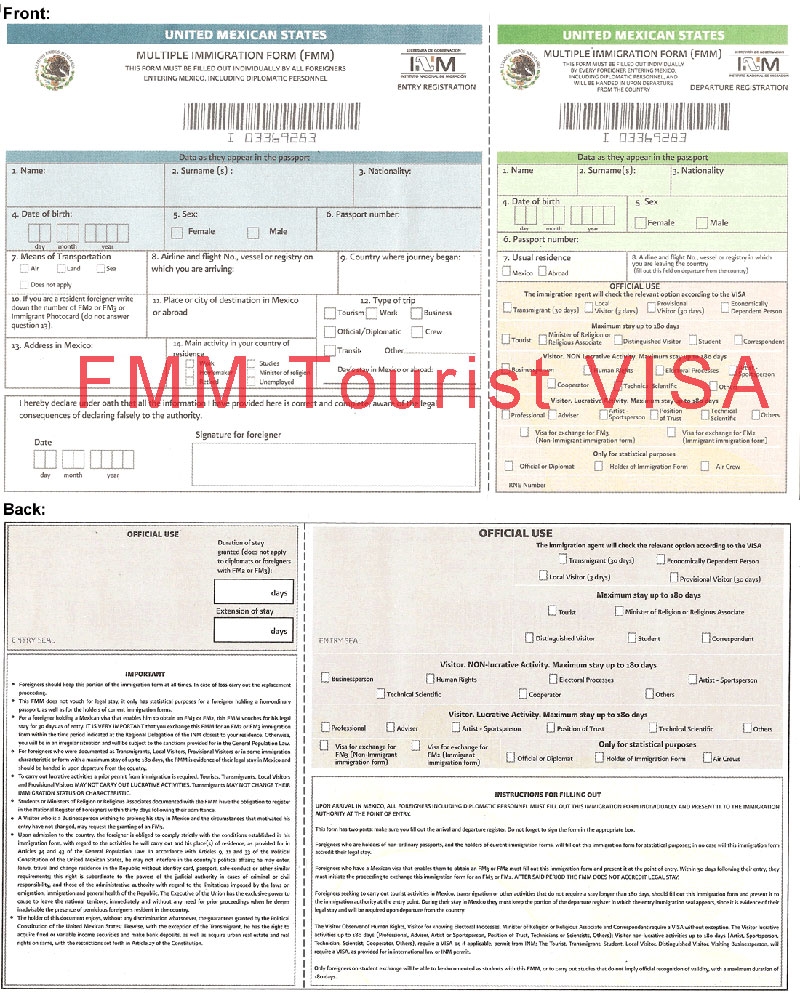 Apply For FMM Permanent Or Temporal Visa Lake Chapala Mexico