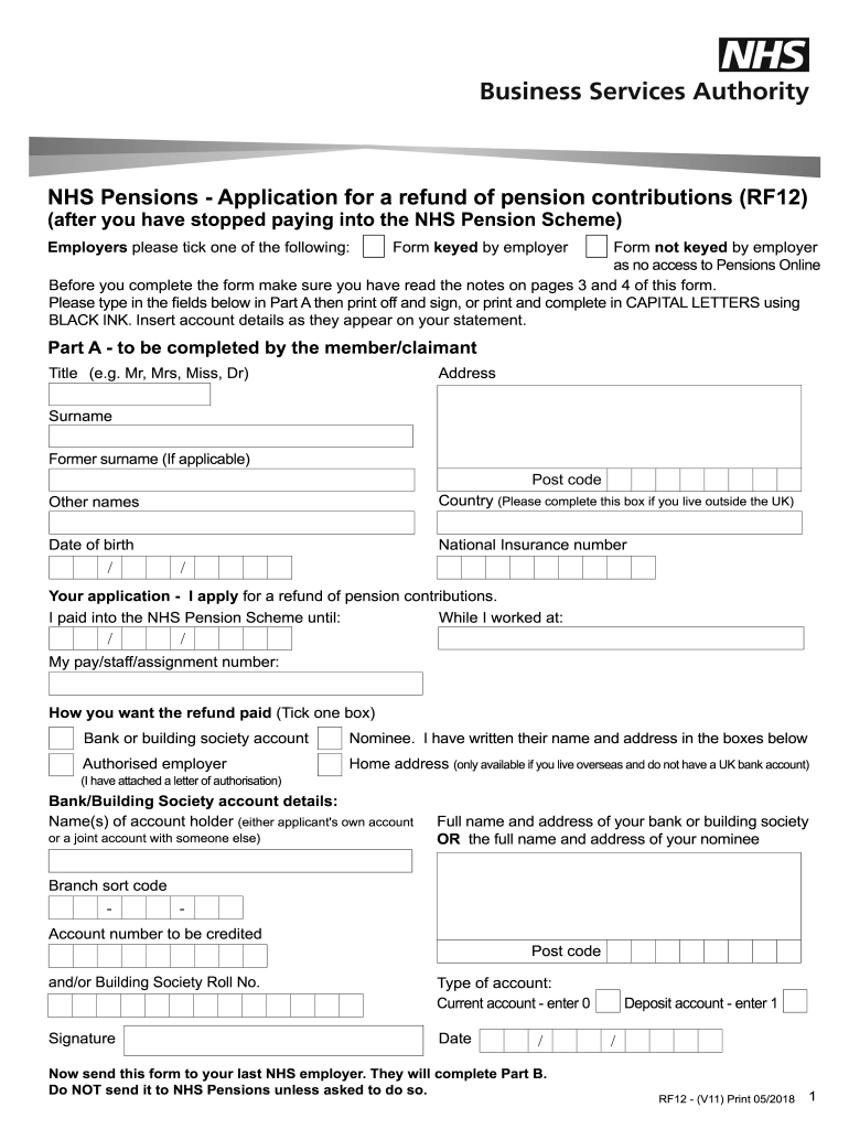 Apply For Uk Pension 2018 2025 Form Fill Out And Sign Printable PDF 