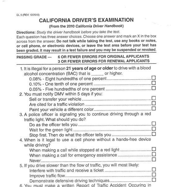 Dmv Practice Test For Seniors Renewal Ca 2024 Pdf Tatum Lauryn
