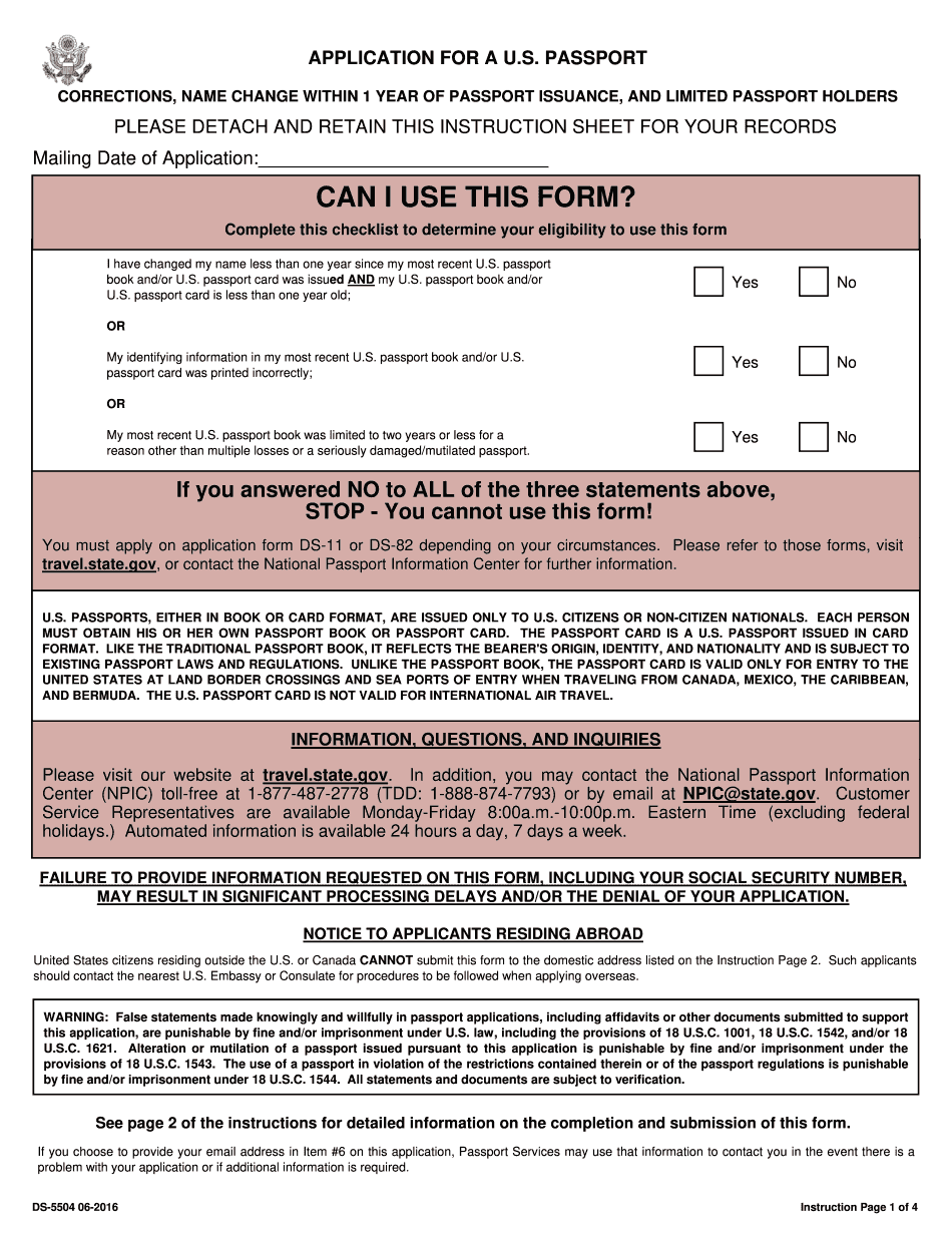 Ds 11 Form Online Printable