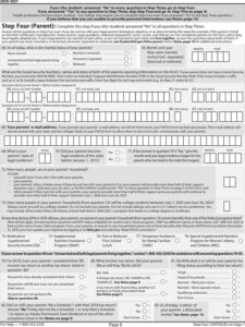 Fafsa Forms Printable