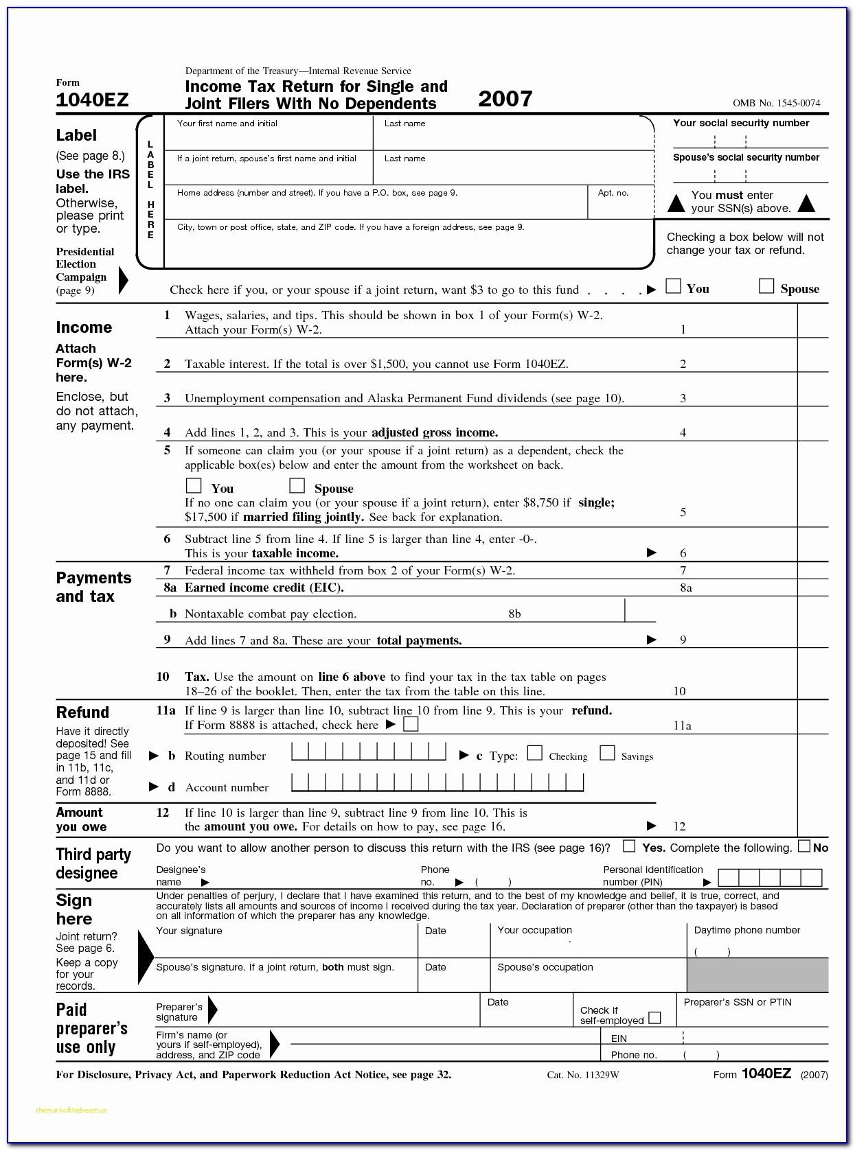 Federal Income Tax Forms For 2025 Samiya Noor