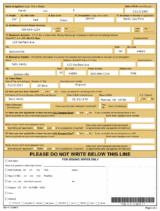 Fillable And Printable Ds 11 Form