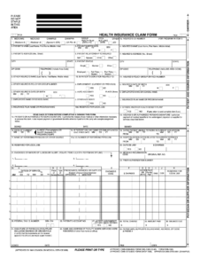 Fillable Pdf Cms 1500 Form Printable Forms Free Online