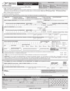 Form MV 82 Fill Out Sign Online And Download Fillable PDF New York