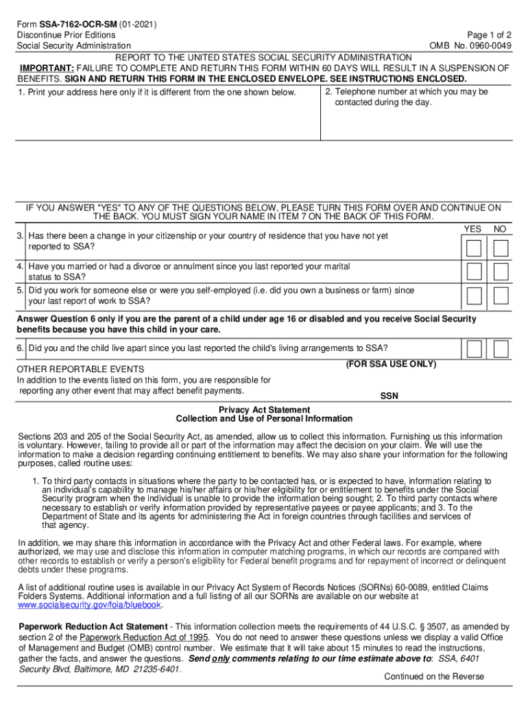Form Ssa 623 Ocr Sm Fill Out Sign Online DocHub
