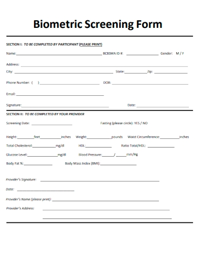 FREE 28 Screening Form Samples In MS Excel Google Sheets PDF