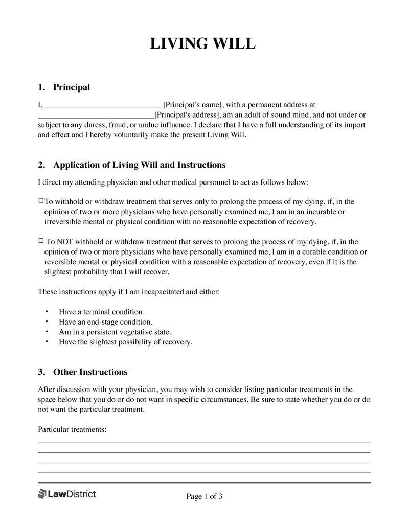 Free Living Will Form Pdf What Makes Free Living Will Vrogue co