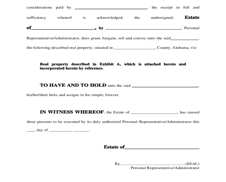 Free Printable Executor Of Estate Form Free Printable Templates
