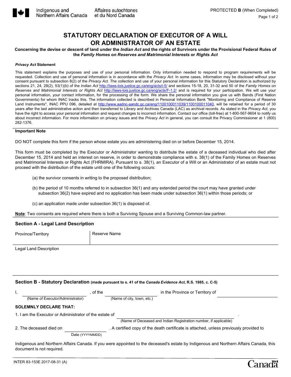 Free Printable Executor Of Estate Form