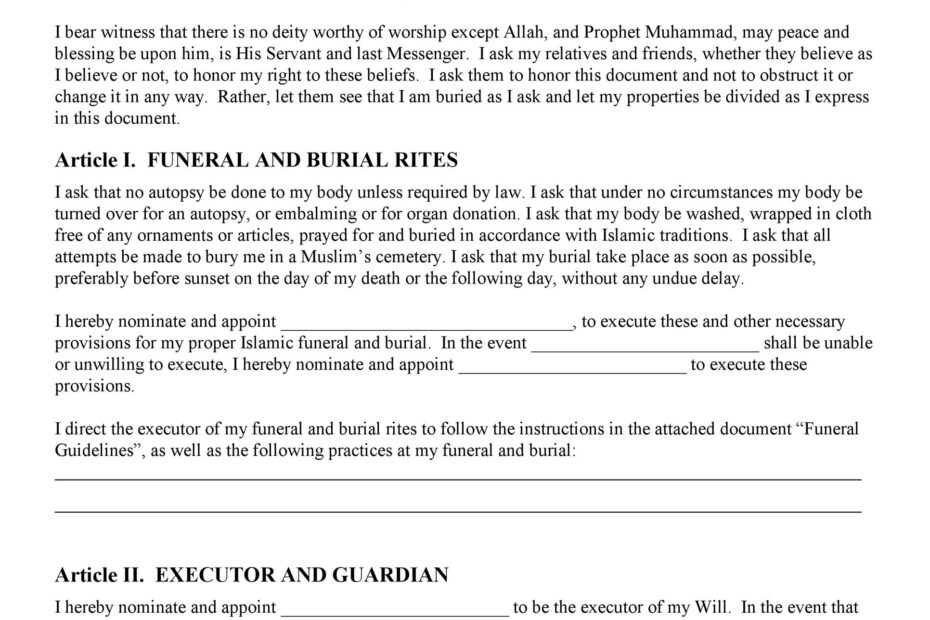 Free Printable Last Will And Testament Forms Printable Forms Free Online