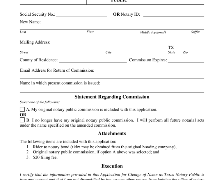 Free Printable Notary Forms Texas Fill Out Sign Online DocHub