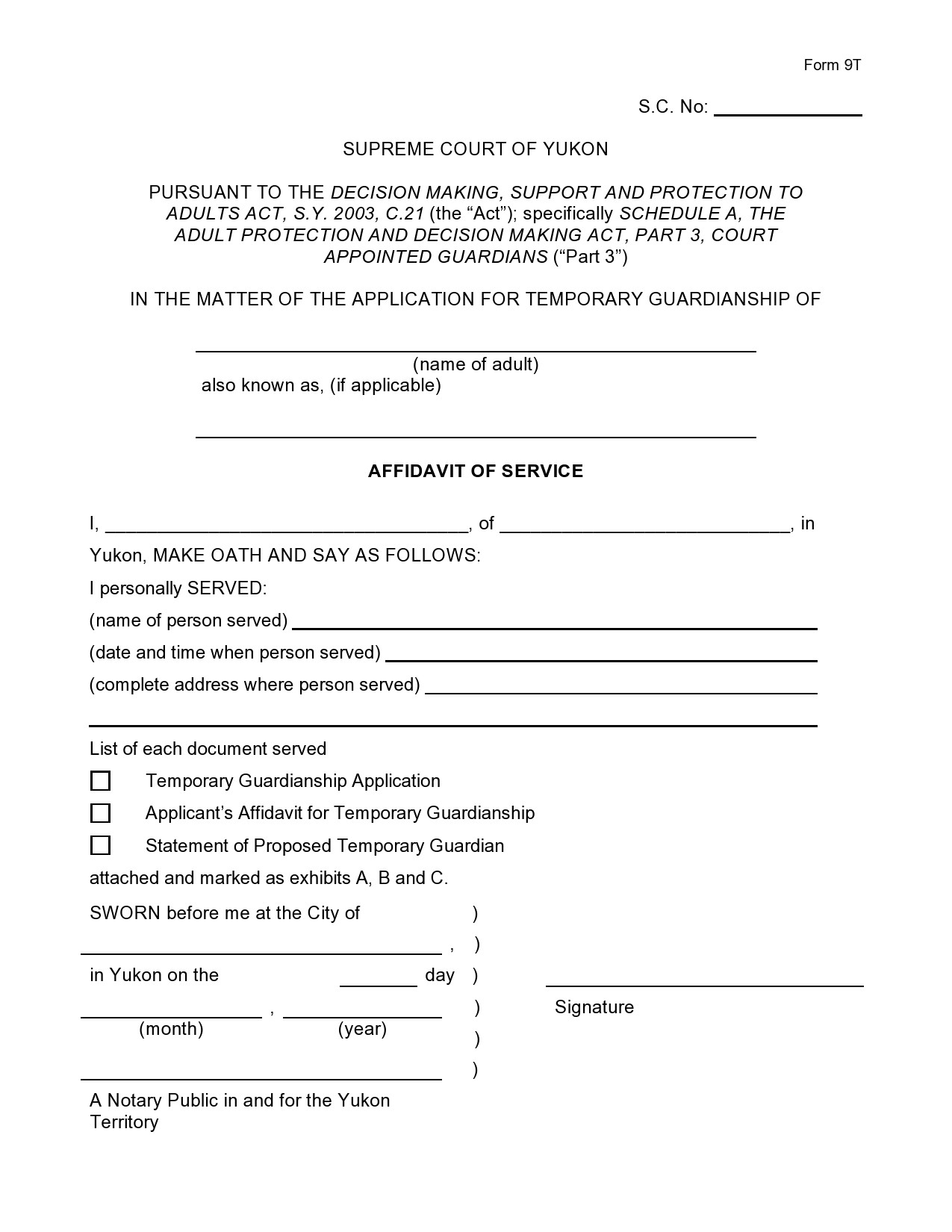 Free Printable Permanent Child Guardianship Forms Printable Forms 