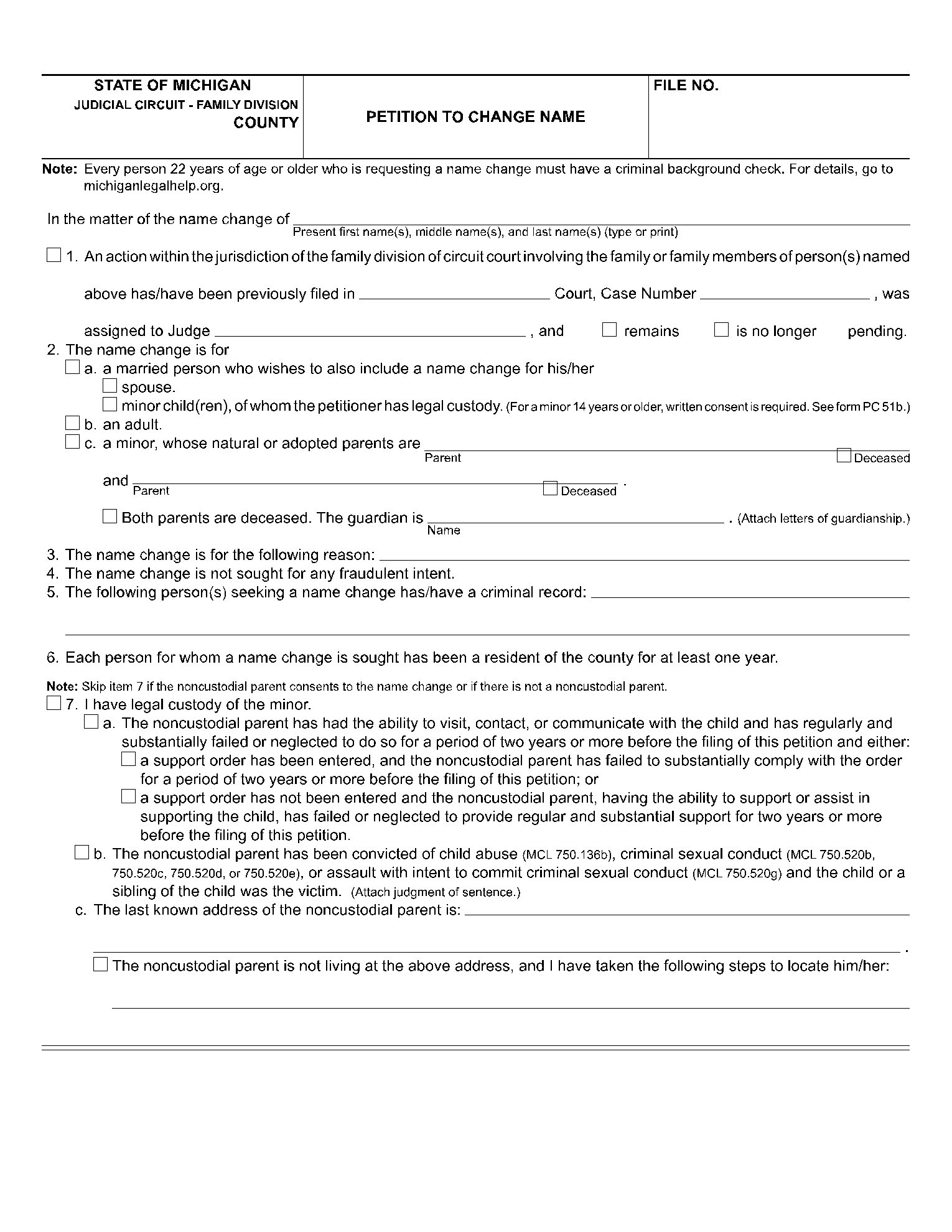 Michigan Divorce Forms Pdf Fill Out And Sign Printable Pdf Template 