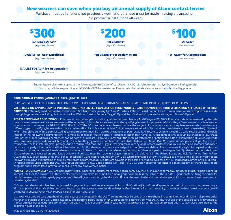 Printable Alcon Rebate Form 2023 2023 Calendar Printa Vrogue co