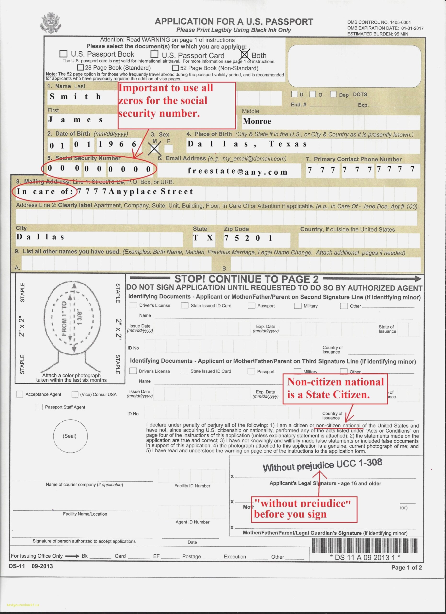 Printable Ds 11 Form Printable Blank World
