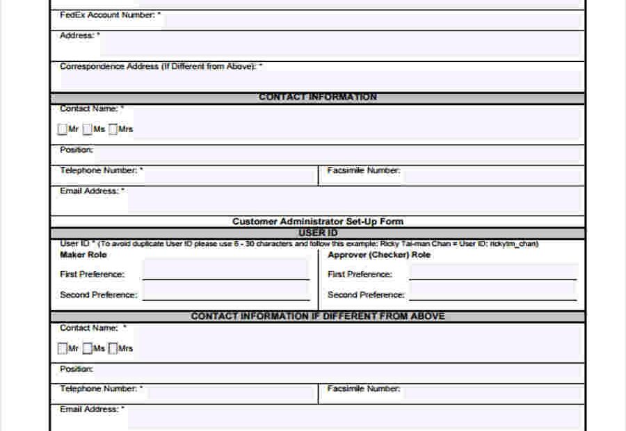 Printable Forms Free