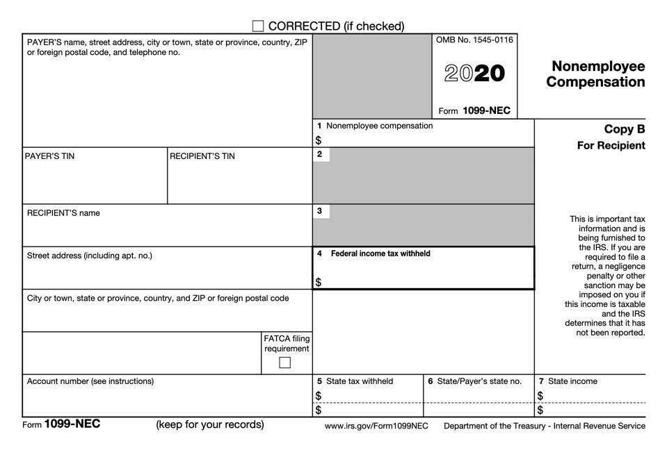 Printable Irs Form 1099 Nec Prntbl concejomunicipaldechinu gov co