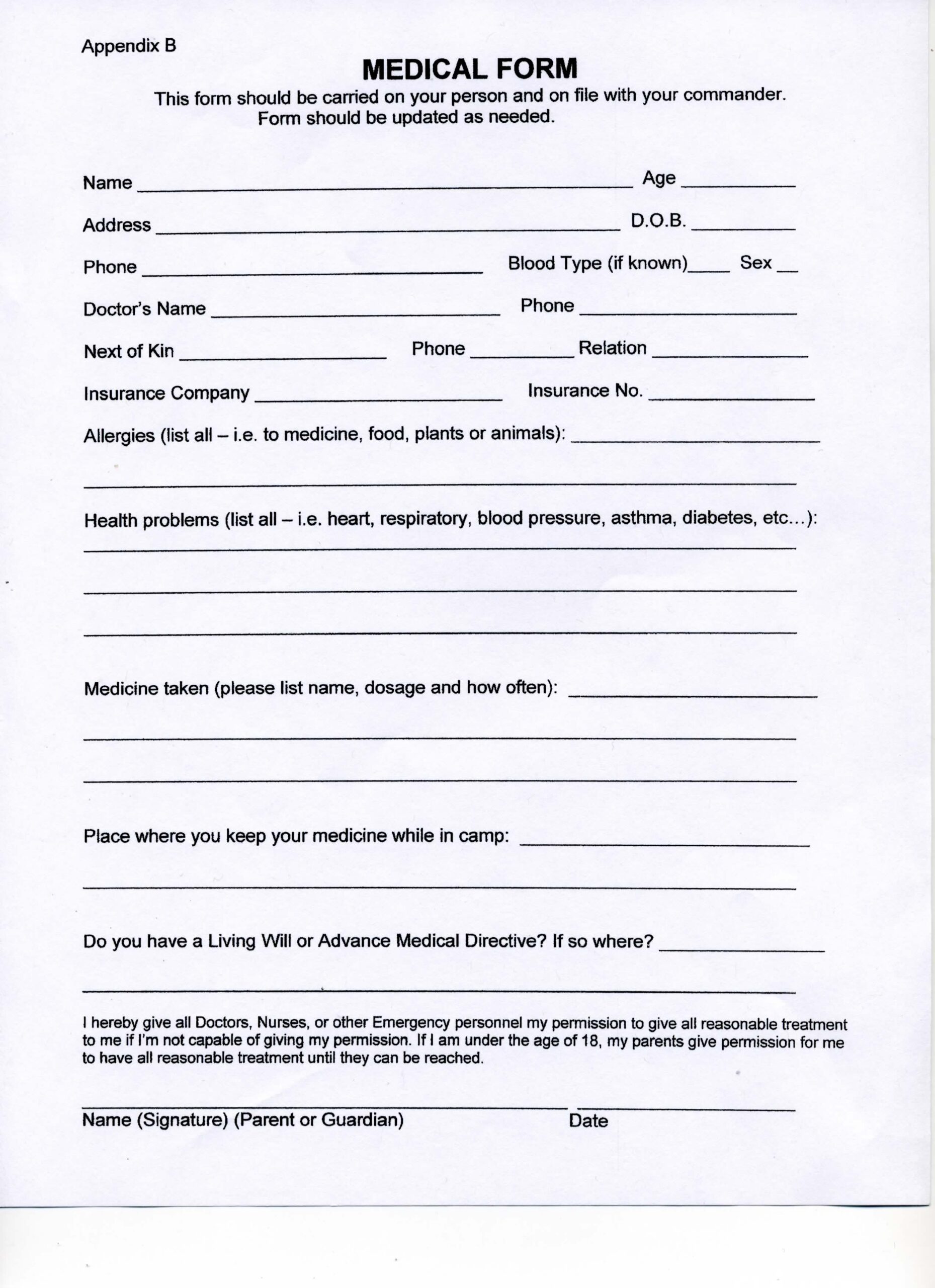 Printable New Patient Forms Printable Word Searches