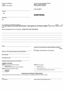 Top 26 Indiana Court Forms And Templates Free To Download In PDF Format