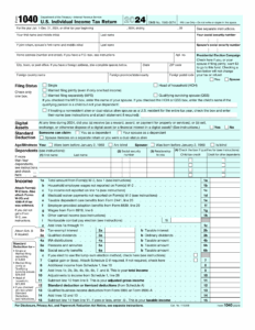 1040 Tax Form 2024 2025 Fill Edit And Download PDF Guru