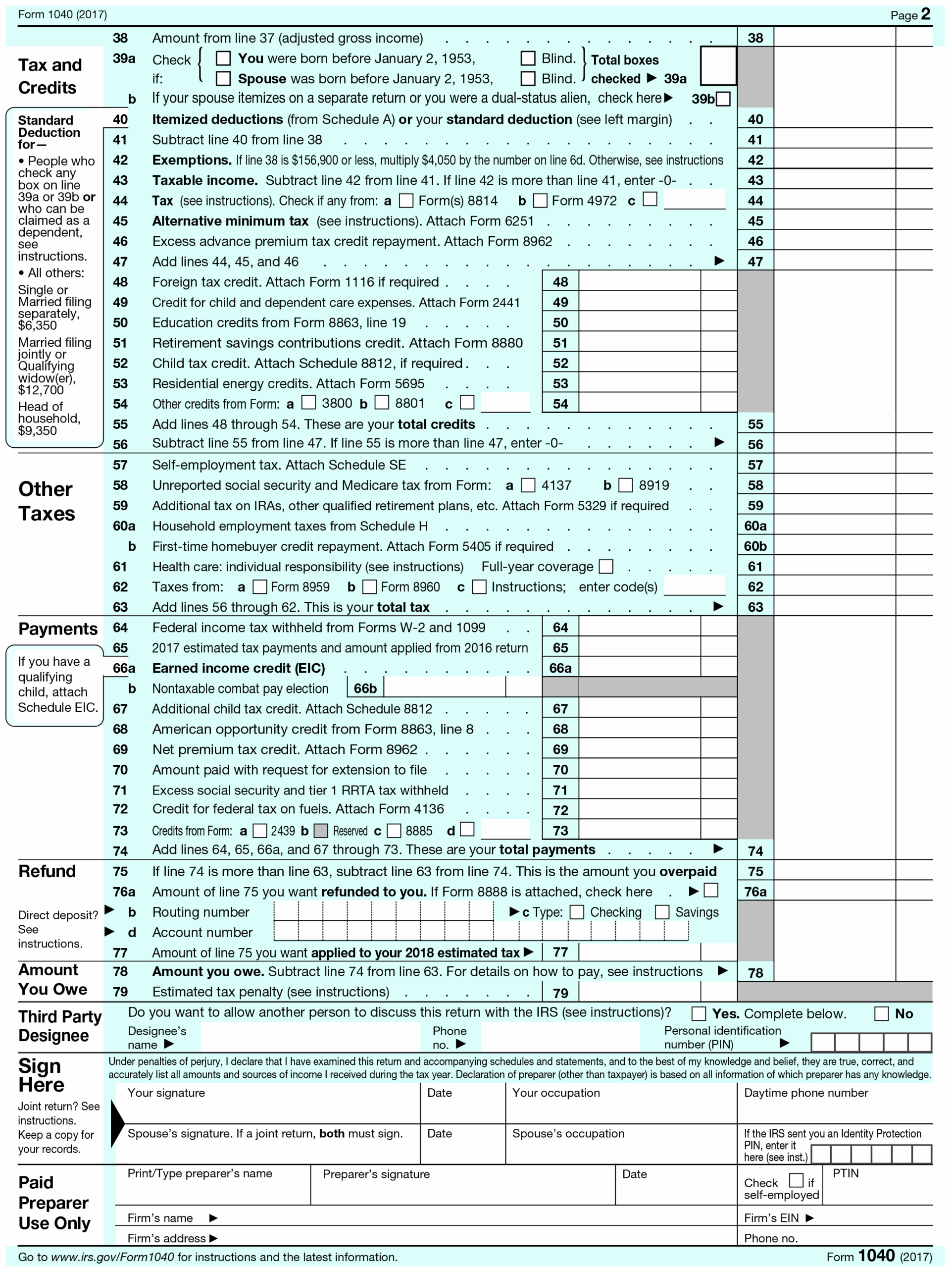 2018 Tax Changes By Form TaxChanges us