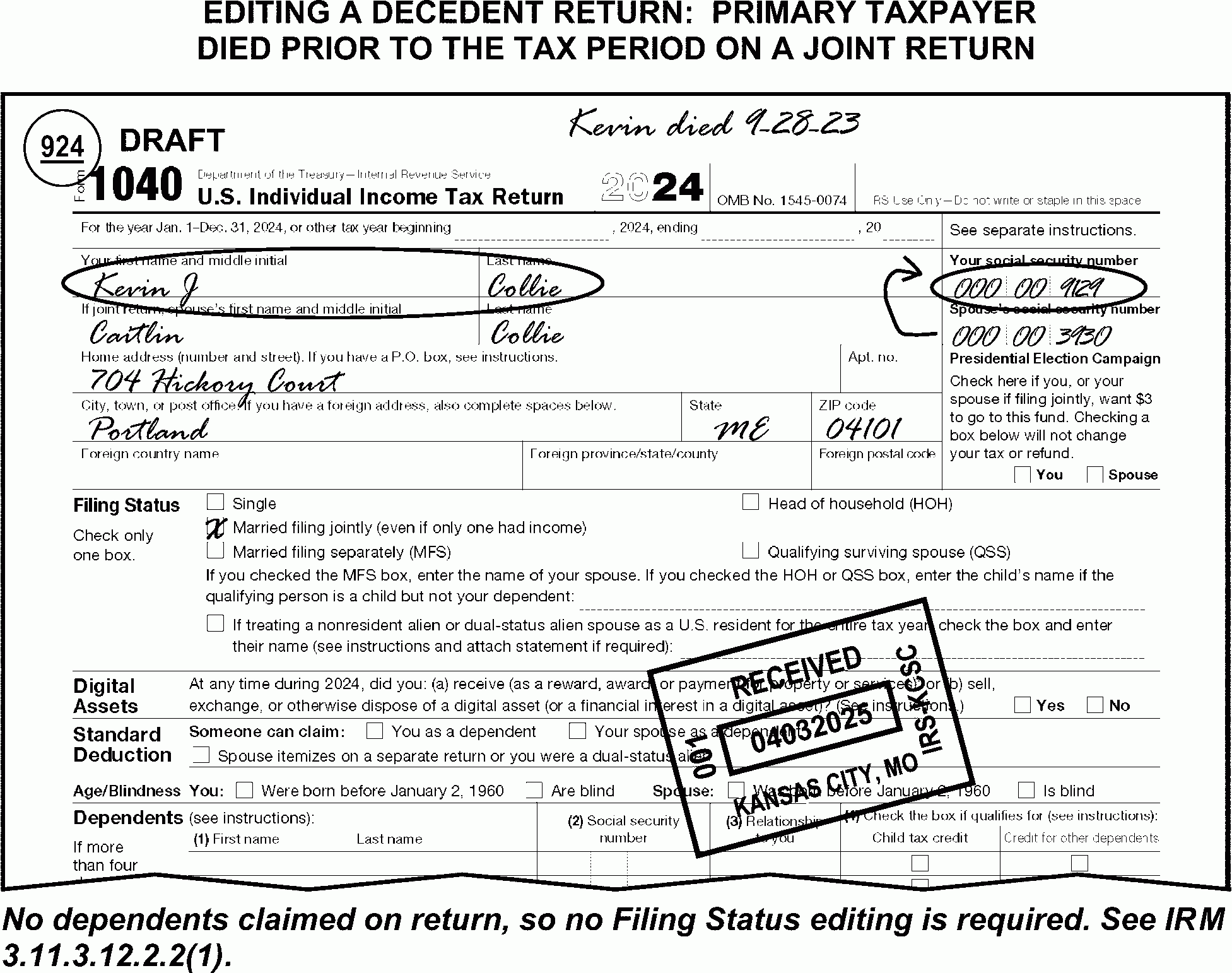 3 11 3 Individual Income Tax Returns Internal Revenue Service