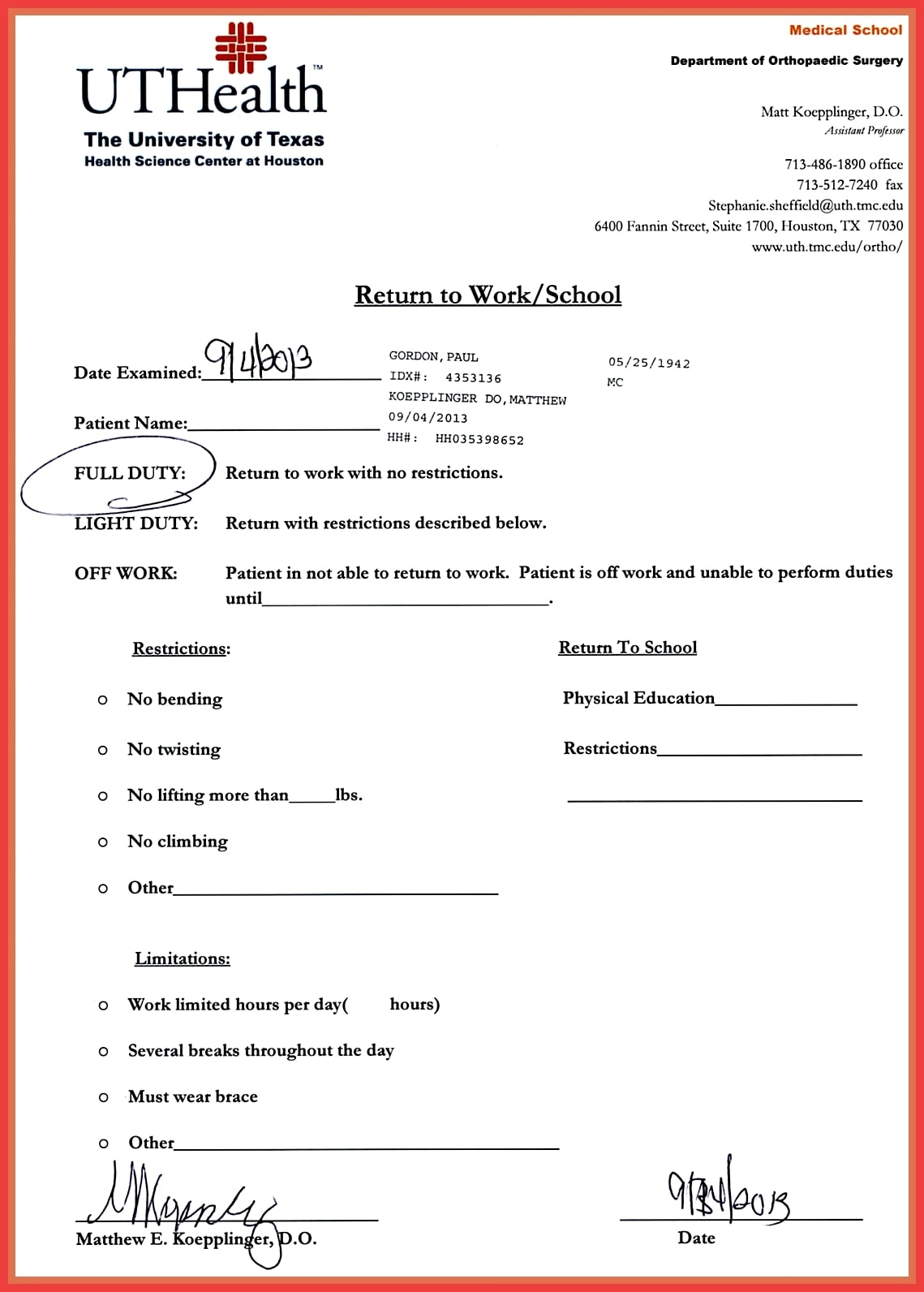 7 Dental Note Examples To Download