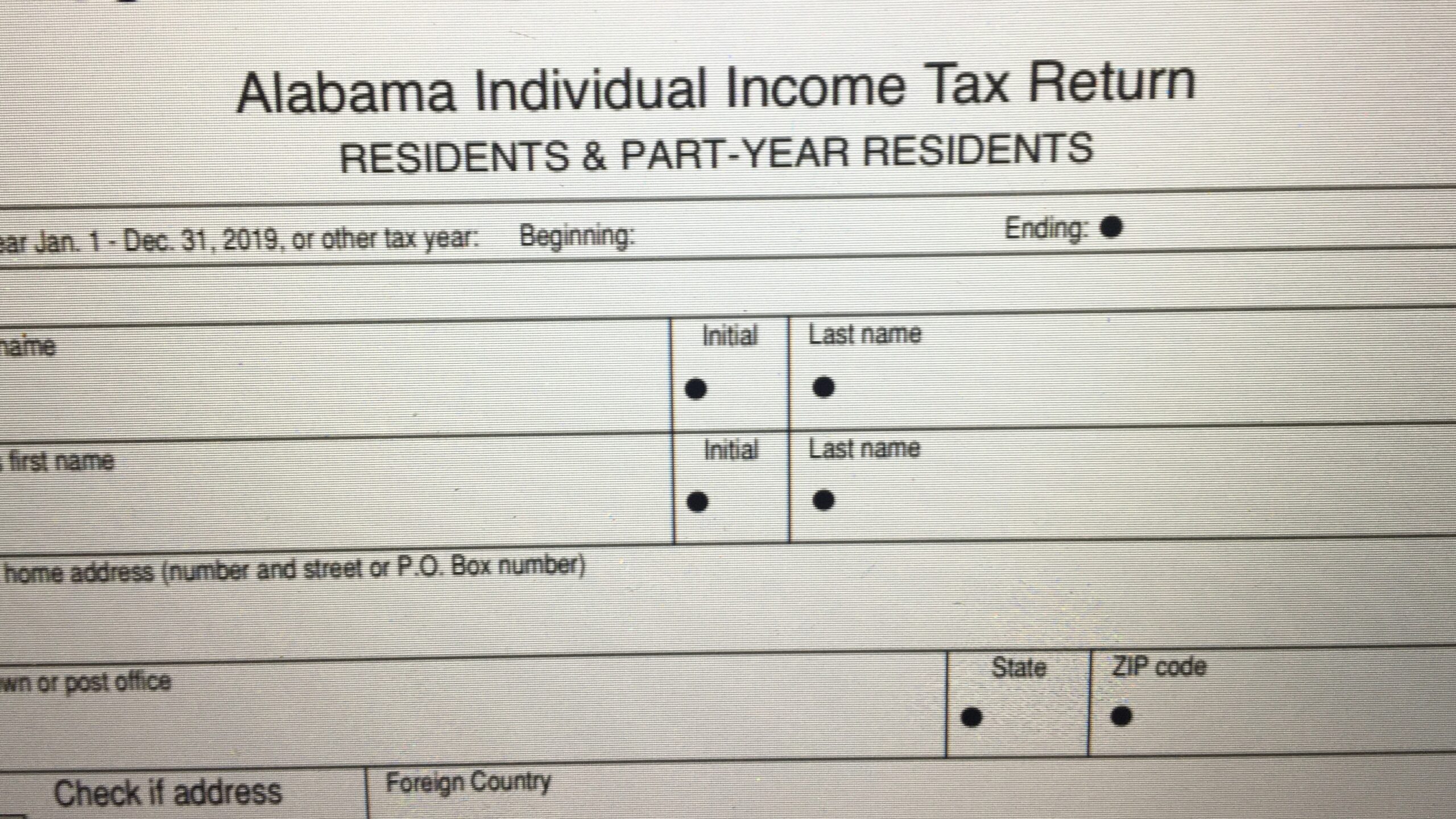 Alabama s Income Tax Deadline Changes For 2023 Al