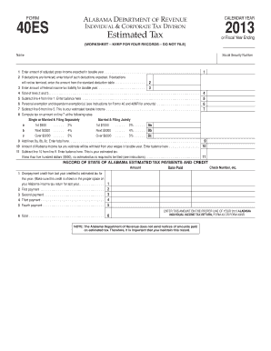Alabama Tax Forms 2019 Printable Fill And Sign Printable Template Online