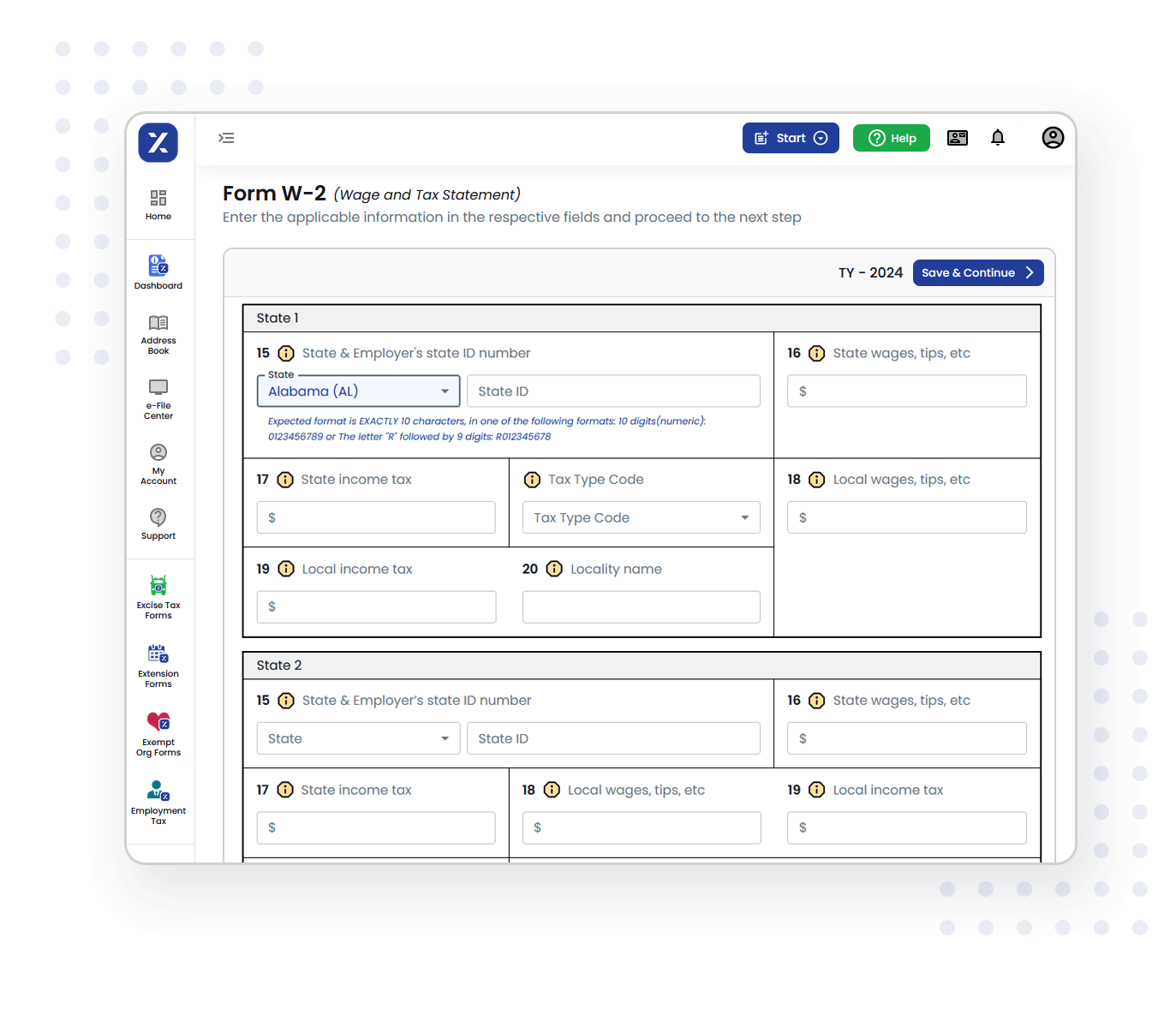 Alabama W 2 Form Filing Requirements For 2024 
