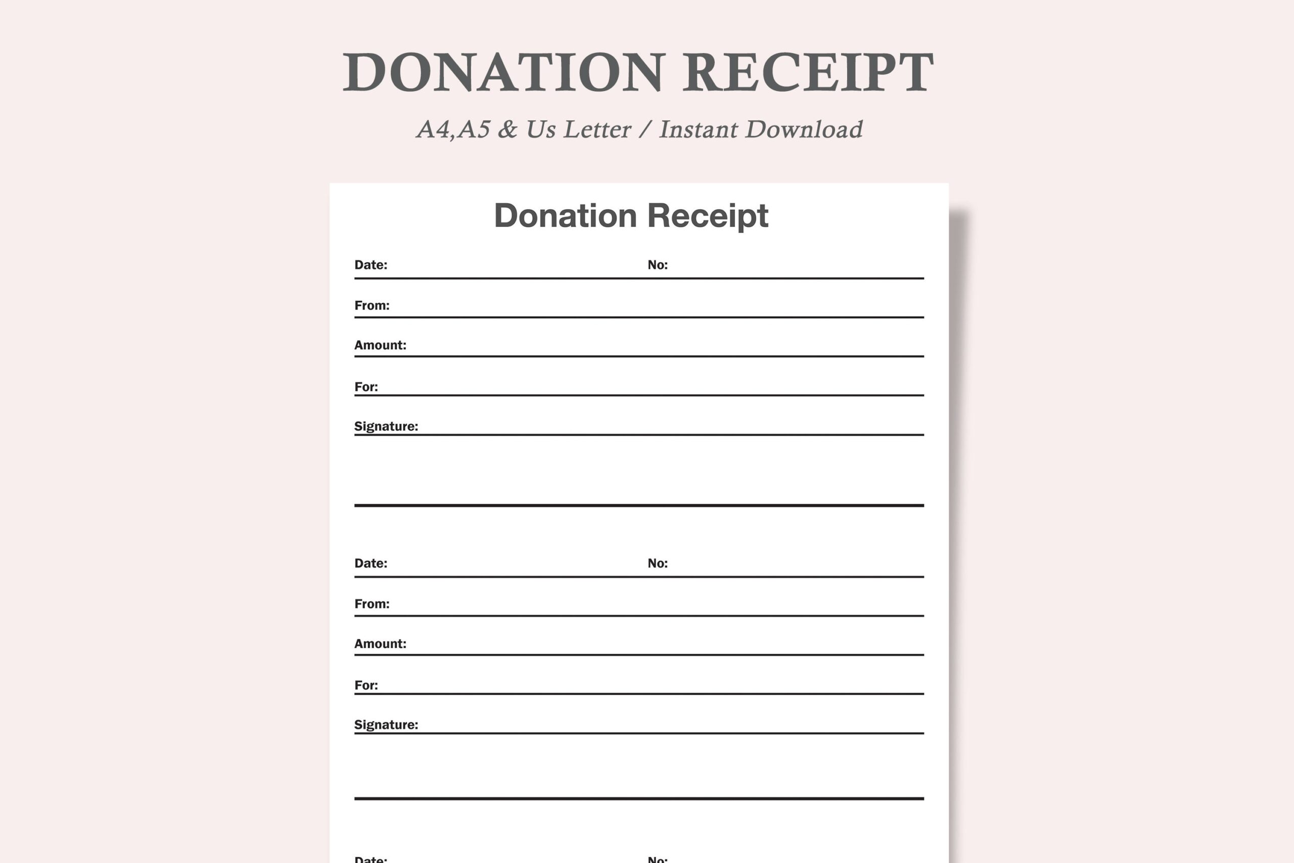 Charitable Donation Receipt receipt For Donations donation Receipt Worksheets Library
