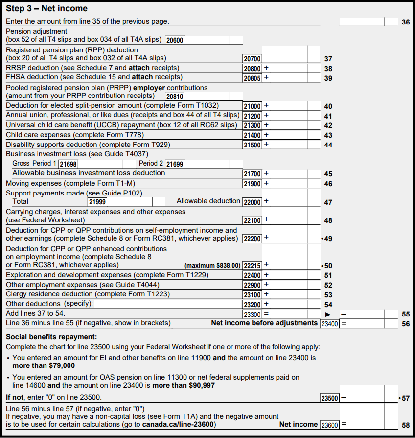 Completing A Basic Tax Return Learn About Your Taxes Canada ca