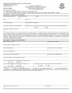 Ct Dmv Registration Cancellation Form