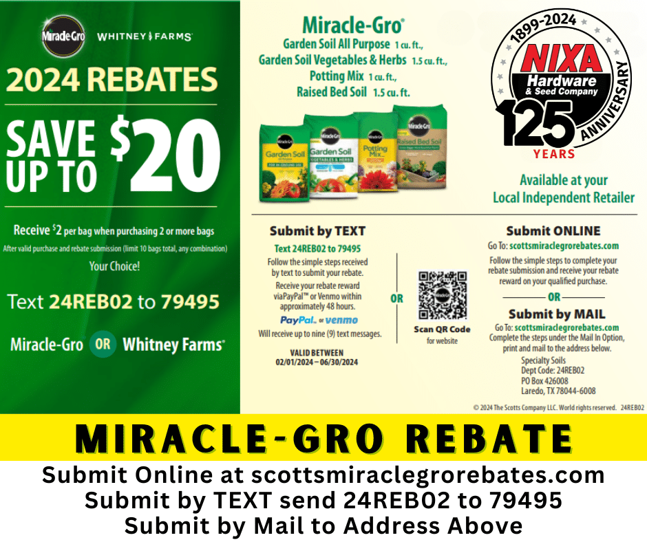 Current Specials Nixa Hardware Seed Company