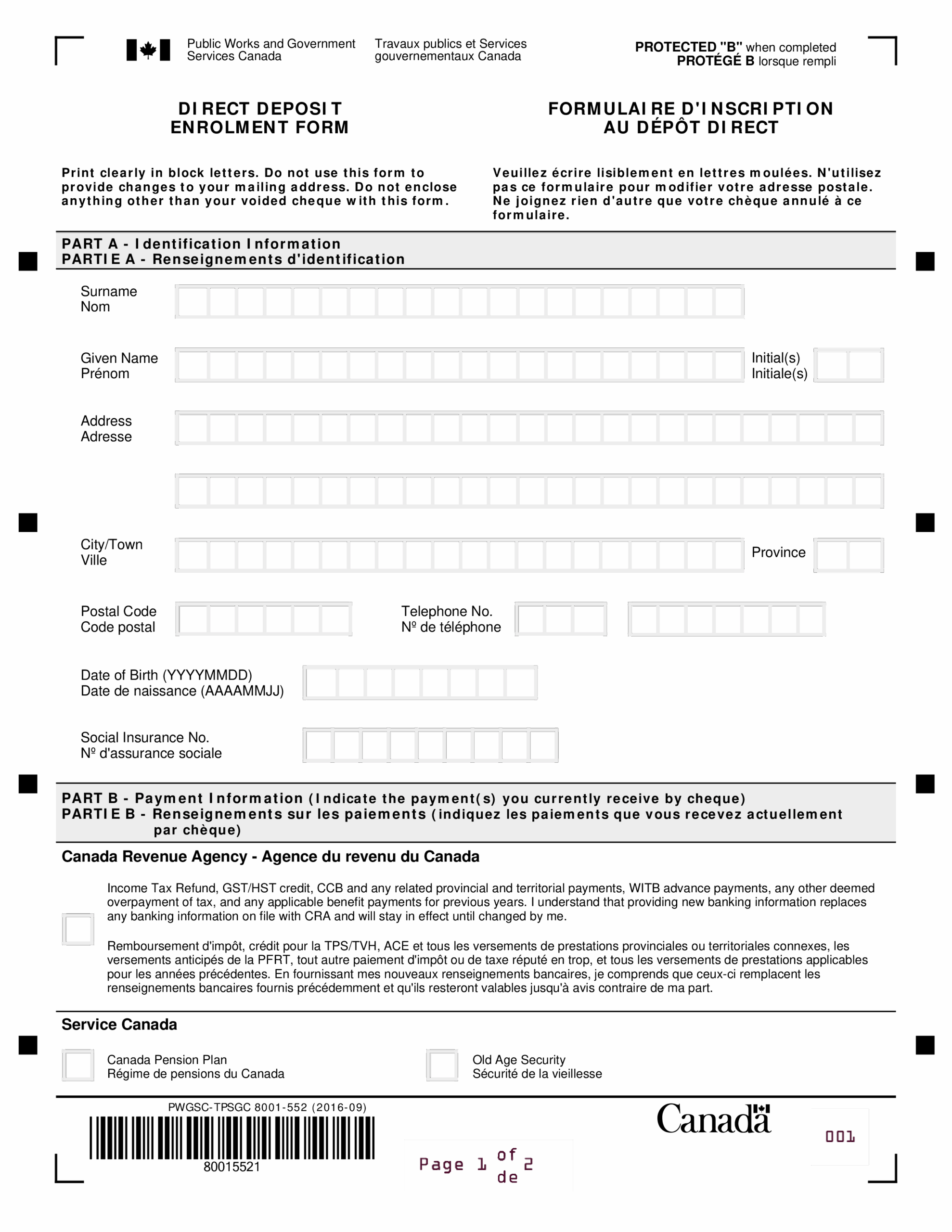 Direct Deposit Authorization Direct Deposit Form New Hire Worksheets Library