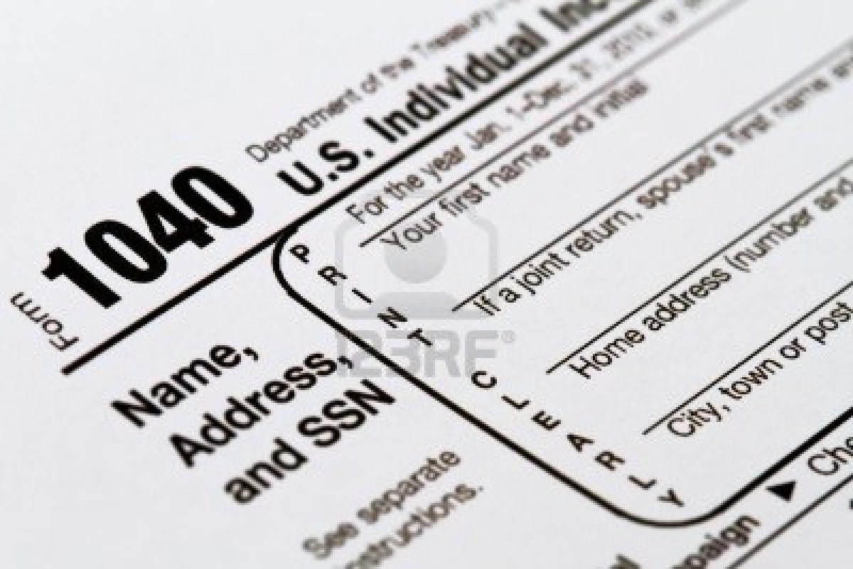 Download And Print Official 2014 IRS Tax Form 1040