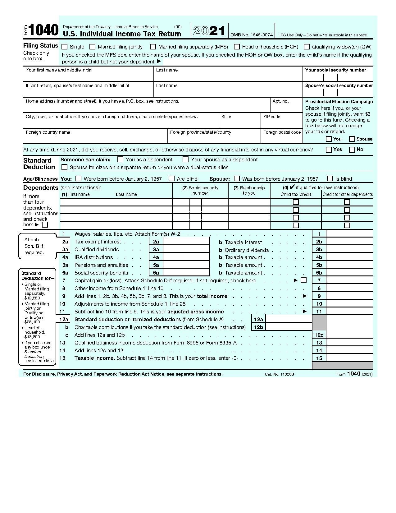 File Form 1040 2021 pdf Wikipedia