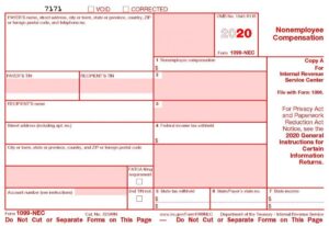 Form 1099 NEC Now Used To Report Non Employee Compensation Ohio Dairy Industry Resources Center